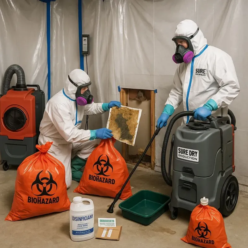 Contaminated Water Handling Protocols process in West Crossett, AR