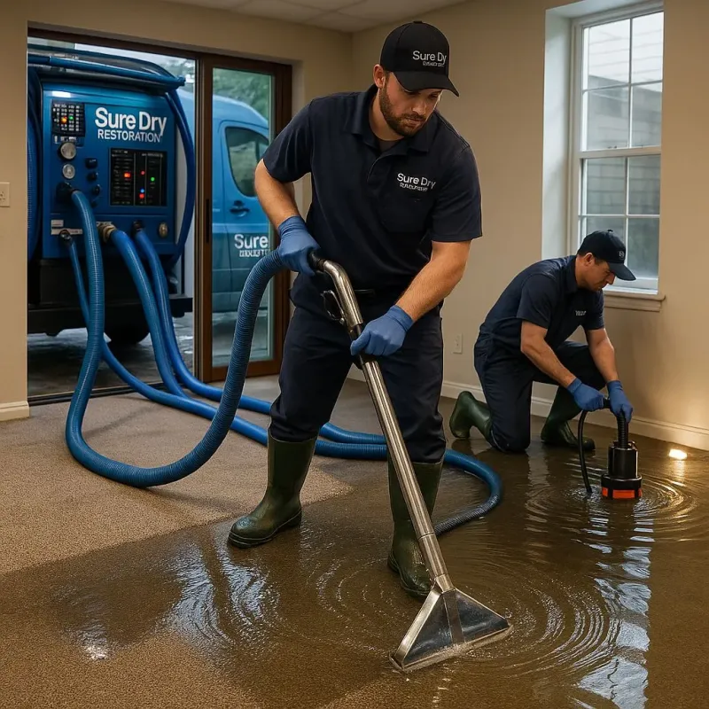 Water Extraction and Removal process in West Crossett, AR